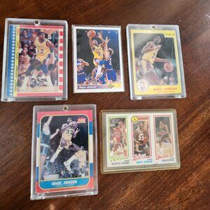 Magic Johnson Sports Trading Cards - RARE